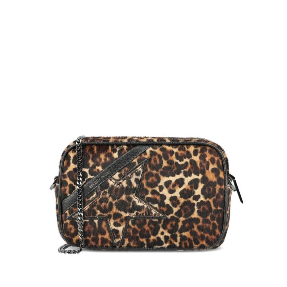 Mini Star Bag In Animal-Print Pony Skin With Tone-On-Tone Star Women